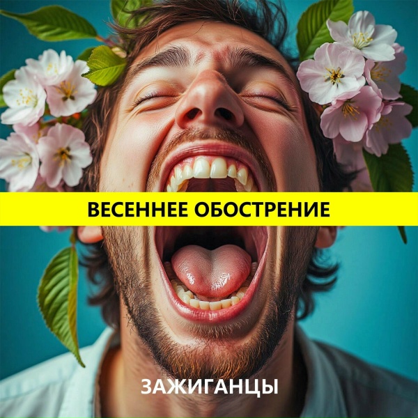 Обложка: Зажиганцы - Весеннее обострение
