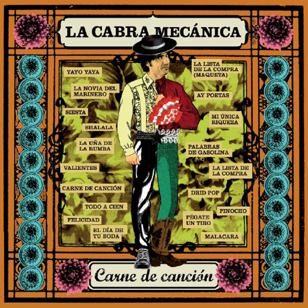 Обложка: La Cabra Mecanica - Palabras De Gasolina