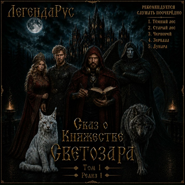Обложка: ЛегендаРус - Темный Лес