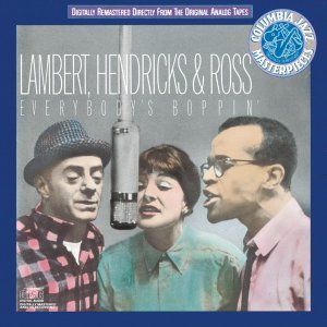 Обложка: Lambert Hendricks & Ross, The Ike Isaacs Trio - Blue