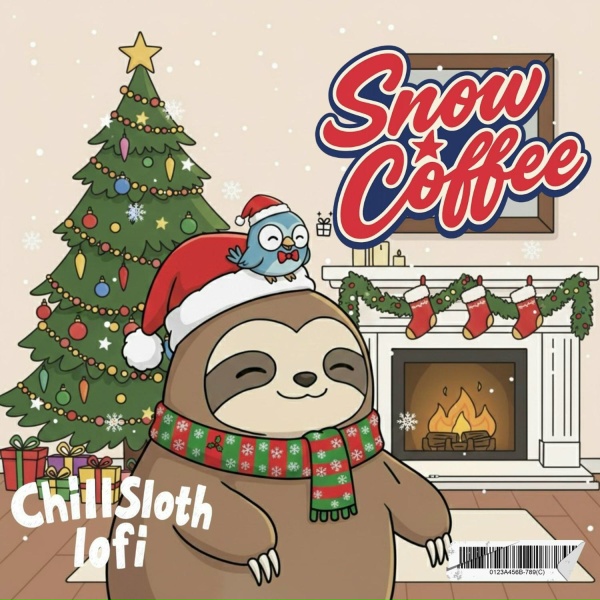 Обложка: ChillSloth lofi - Silent Snowfall