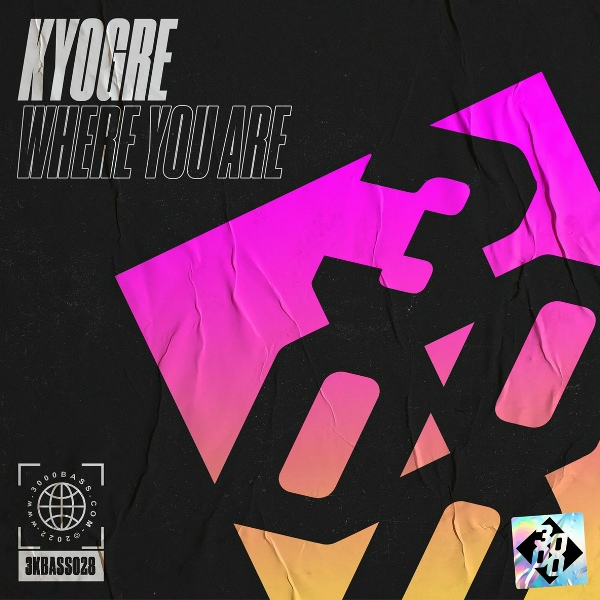 Обложка: kyogre, 3000 Bass - Where You Are