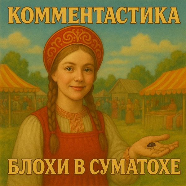 Обложка: Комментастика - Блохи в суматохе