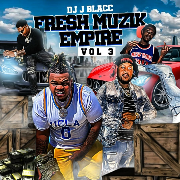 Обложка: DJ J BLACC feat. Mexho Trapp - Trapp Going Crazy