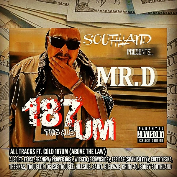 Обложка: Mister D feat. Cold 187um, Saint, Hillside, Big Lazie - So Clean