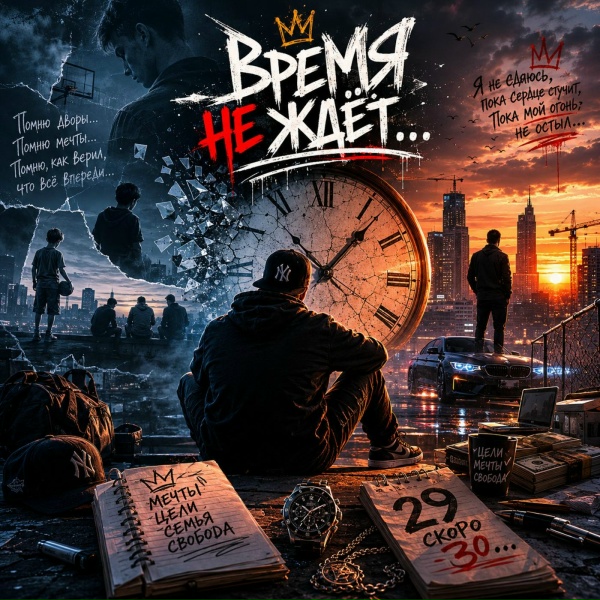 Обложка: GAVRYUSHENKO - Время не ждёт