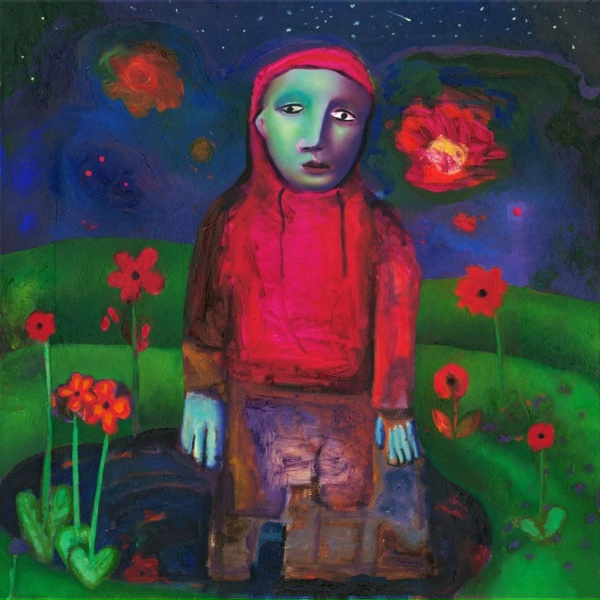 Обложка: girl in red - rue
