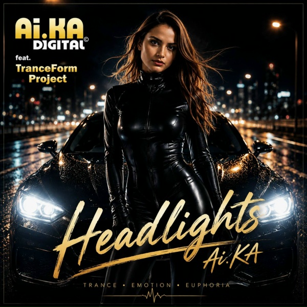 Обложка: AI.KA Digital Singer, TranceForm Project - Headlights
