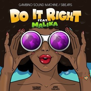 Обложка: Gambino Sound Machine, SiBears feat. Malika - Do It Right