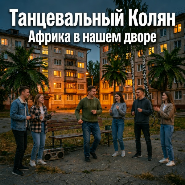 Обложка: Танцевальный Колян - Дачный движ