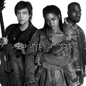Обложка: Rihanna, Kanye West, Paul McCartney - FourFiveSeconds