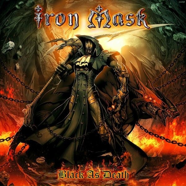 Обложка: Iron Mask - Black As Death
