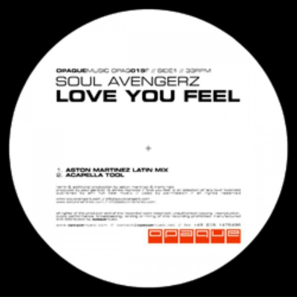 Обложка: Soul Avengerz - Love You Feel