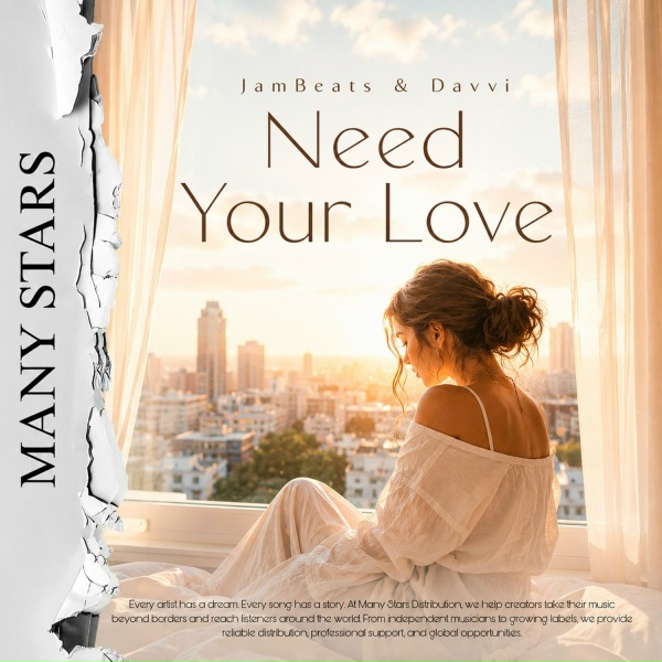 Обложка: JamBeats, Davvi - Need Your Love