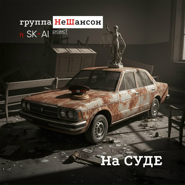 Обложка: Группа НеШансон feat. SK-AI projecT - На суде