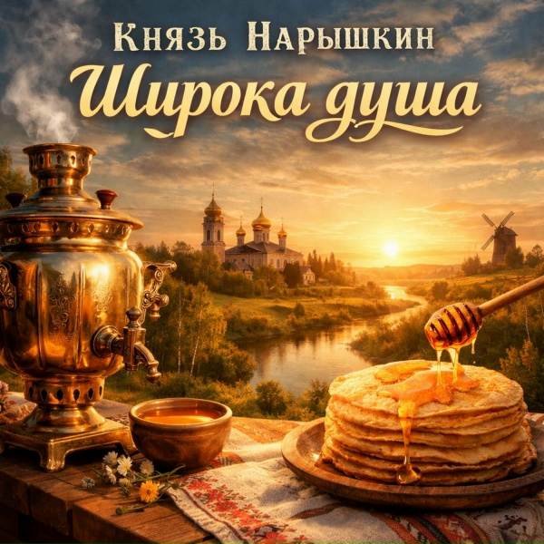 Обложка: Князь Нарышкин - Широка Душа