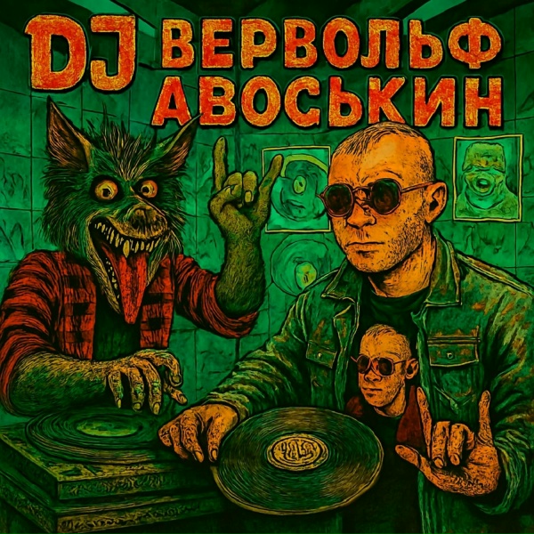 Обложка: Dj Вервольф Авоськин, Студия Плесная Красень - Бан!
