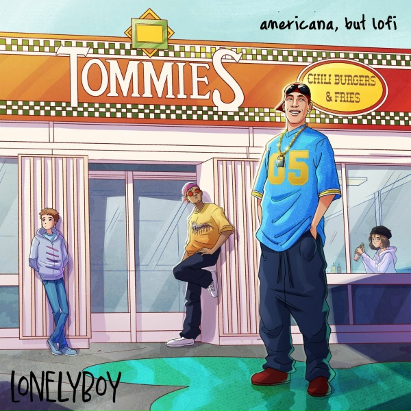 Обложка: lonelyboy, The Offspring - feelings - lofi
