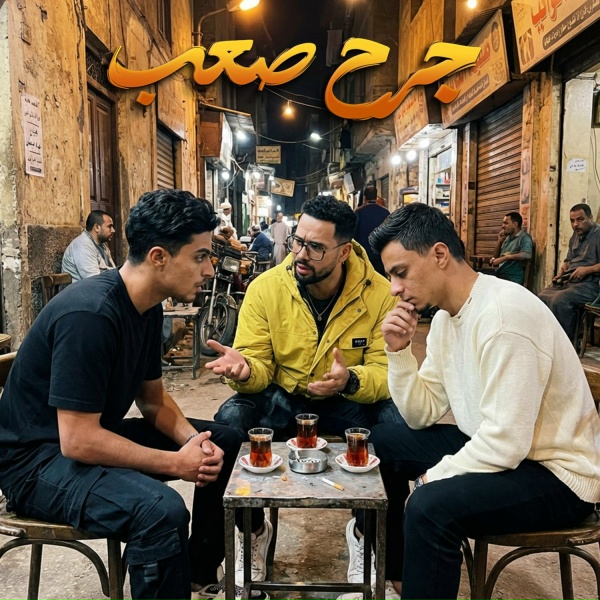 Обложка: Omar ID feat. 7l2olo, Ali Adora - جرح صعب