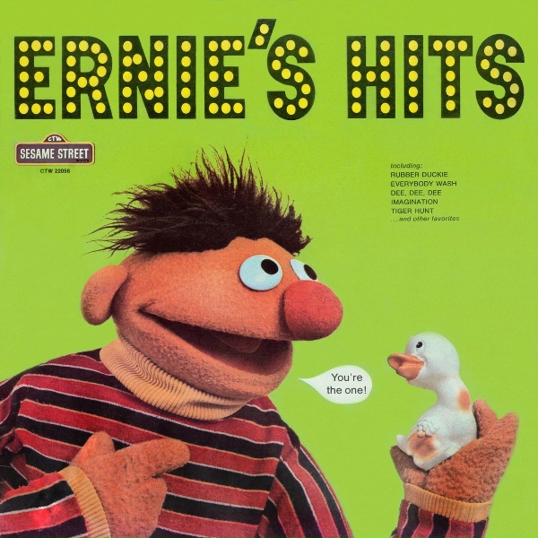 Обложка: Cookie Monster, Ernie, Guy Smiley - Ernie Presents the Letter U