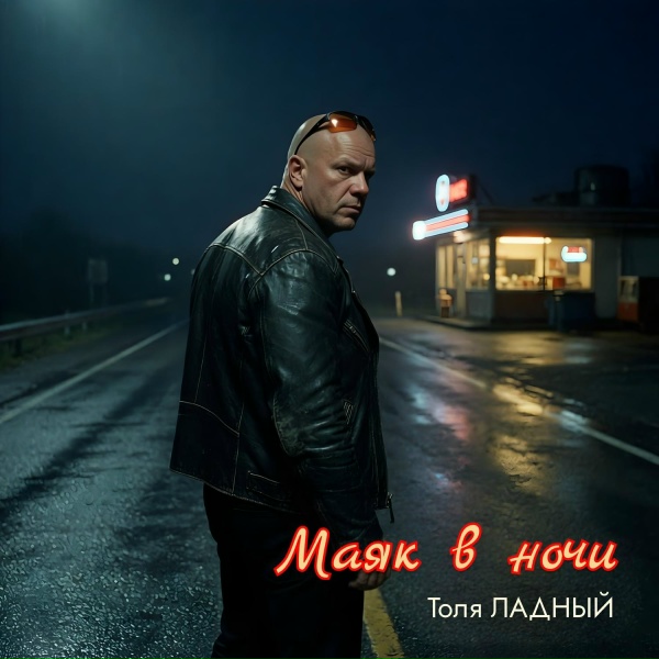 Обложка: Толя Ладный - Маяк в ночи