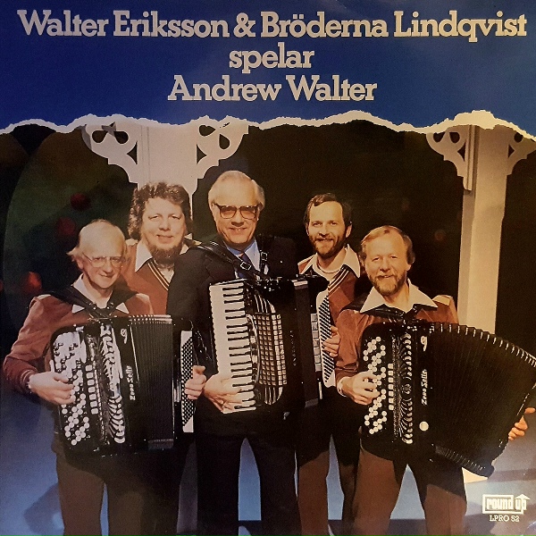 Обложка: Bröderna Lindqvist, Walter Eriksson - Lättvindig polka