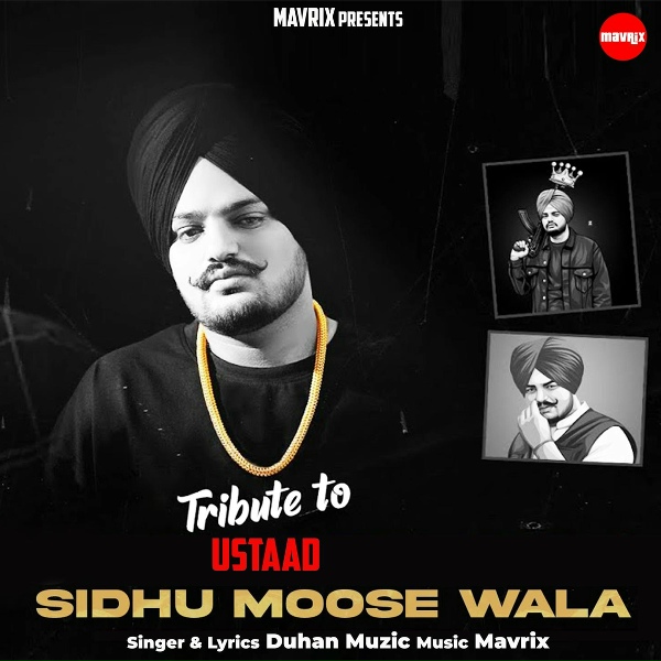 Обложка: Duhan Muzic - Ustaad Sidhu Moosewala