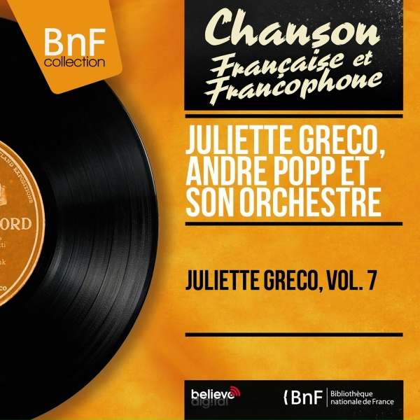 Обложка: Juliette Greco, André Popp et son orchestre - La cuisine