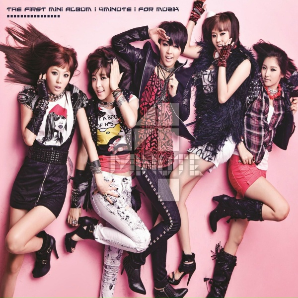 Обложка: 4Minute - Muzik