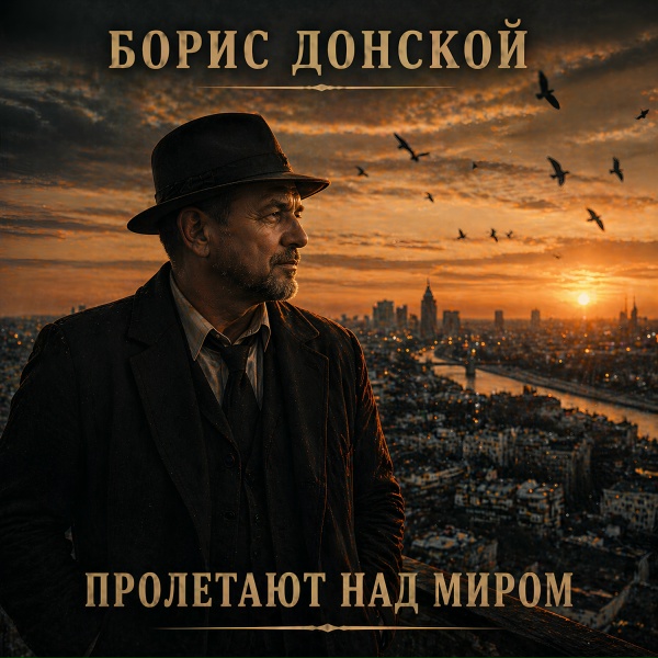 Обложка: Борис Донской, Лиза Голубева - Пролетают над миром