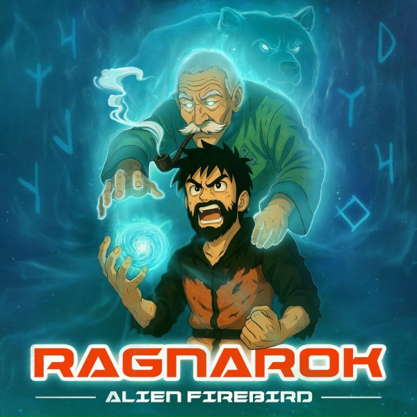 Обложка: Alien Firebird feat. Сардаана Көмүс - Ragnarok