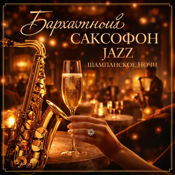 Обложка: Бархатный Саксофон Jazz - Саксофон джаз вечер уютно