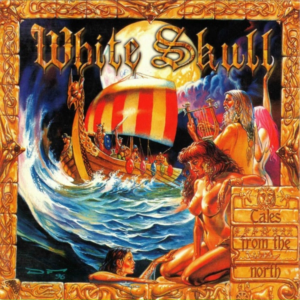 Обложка: White Skull - Gods Of The Sea