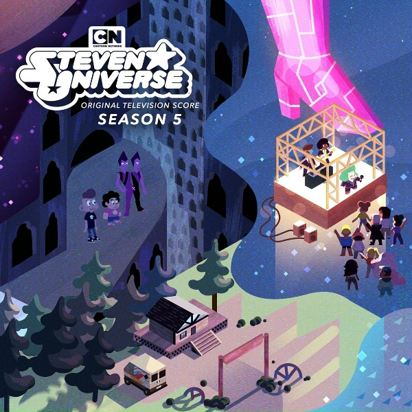 Обложка: Steven Universe, aivi & surasshu - Blue Diamond's Onsen