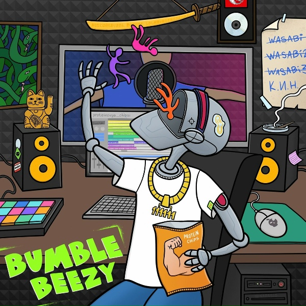 Обложка: Bumble Beezy - Протеиновые чипсы Freestyle