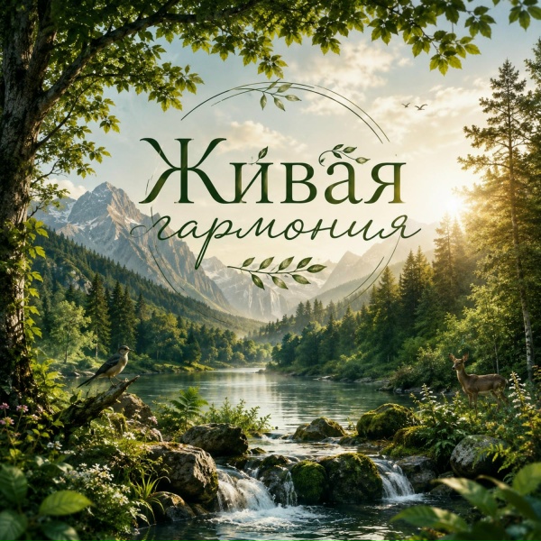 Обложка: Природный Ритм - Розовый Закат Над Морем