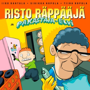 Обложка: Risto Räppääjä, Nelli Perhonen - Elvi-räppi