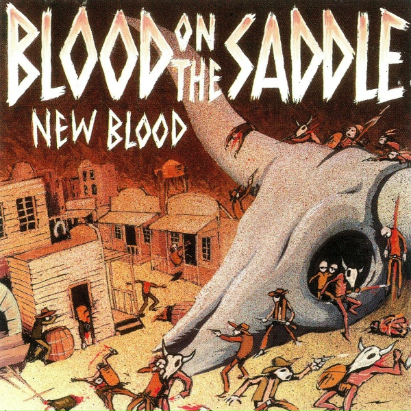 Обложка: Blood on the Saddle - Little House in the Valley