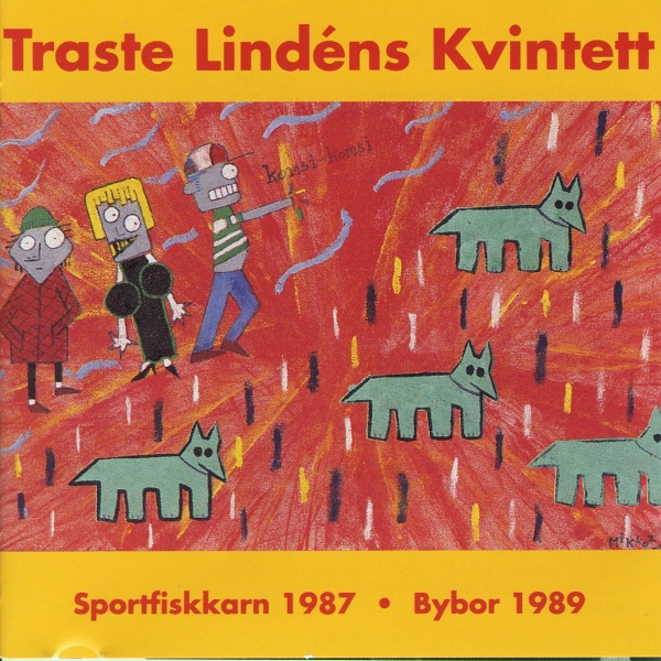 Обложка: Traste Lindéns Kvintett - Ensamhet