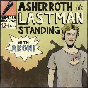 Обложка: Asher Roth feat. Akon - Last Man Standing