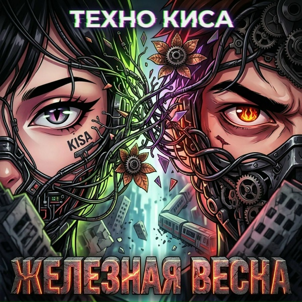 Обложка: Техно-Киса - Железная весна