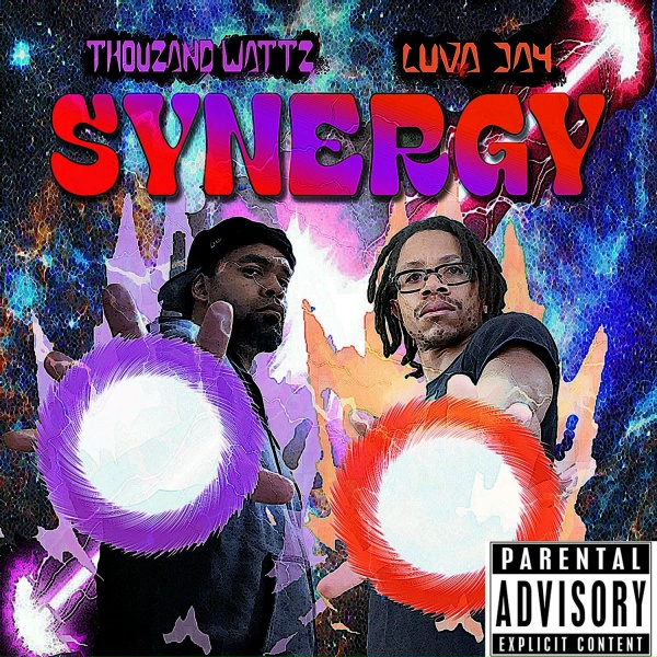 Обложка: Thouzand Wattz, Luva Jay - The Calm Before the Storm