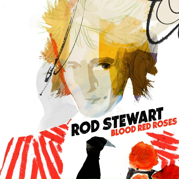 Обложка: Rod Stewart - Blood Red Roses