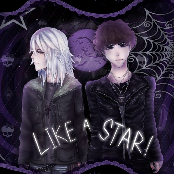 Обложка: `ёarly, Vizzyx - LIKE A STAR!