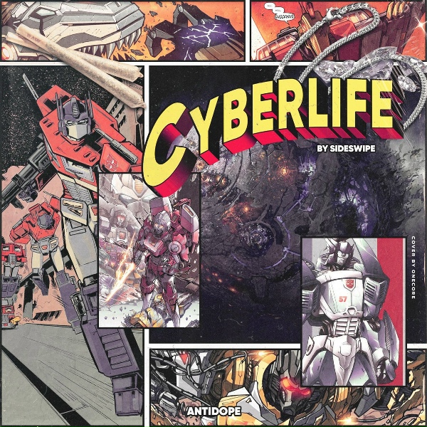 Обложка: SIDESWIPE - GO CYBERTRON!