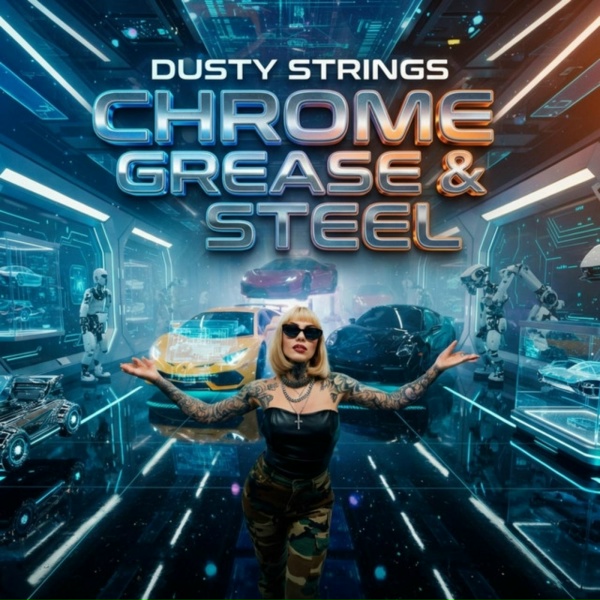 Обложка: Dusty Strings, R&B Vanguard - Chrome Grease & Steel