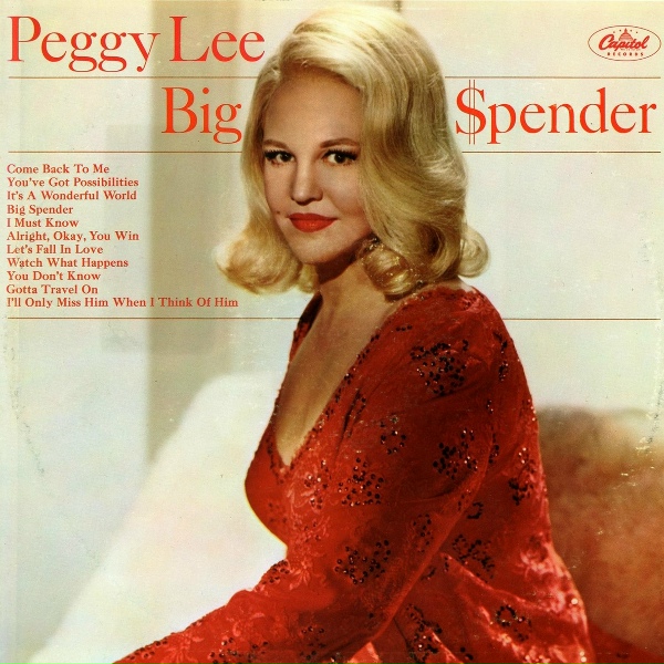 Обложка: Peggy Lee - It's a Wonderful World