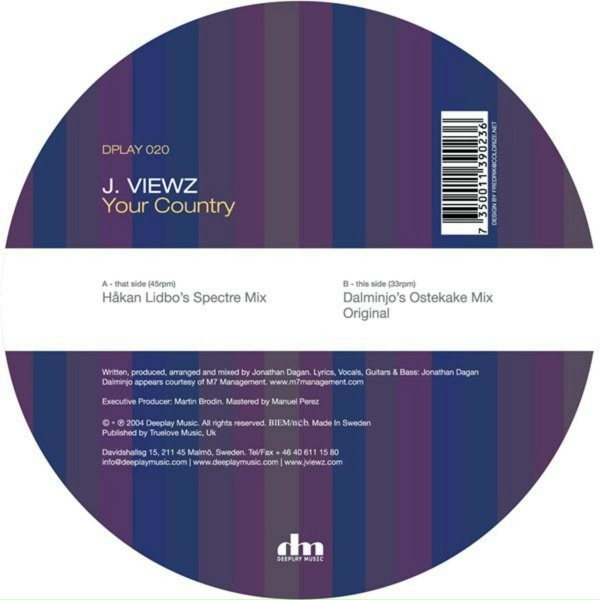 Обложка: J.Viewz - Your Country