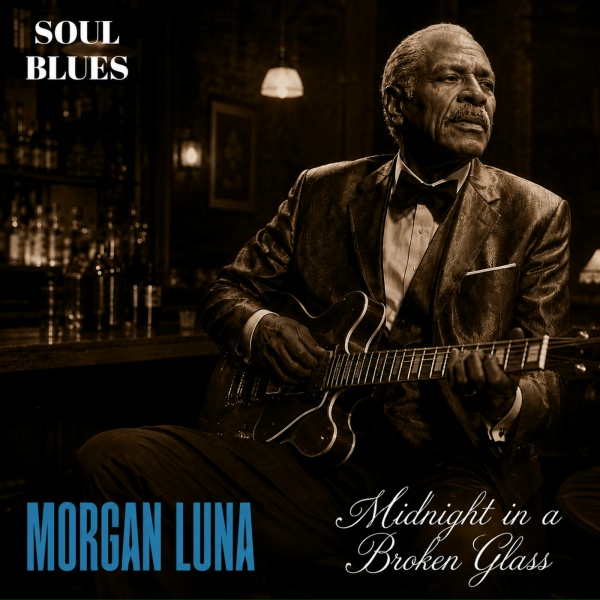 Обложка: Morgan Luna - Midnight in a Broken Glass