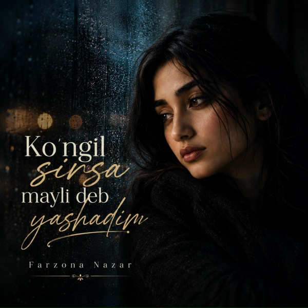 Обложка: Farzona Nazar - Yig'layotgan kulgularim